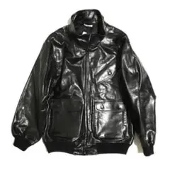 【新品・定価以下】AURALEE LAMB LEATHER ZIPBLOUSON