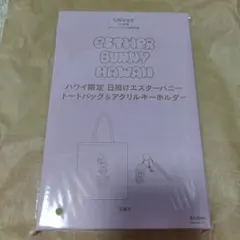 sweet 11月号　付録　ESTHER BUNNY バッグ&キーホルダー