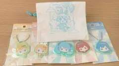 ラバーキーホルダー　初音ミク・鏡音リン・鏡音レン・KAITO・MEIKO