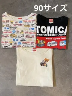 美品《トミカ》Tシャツ セット 90サイズ