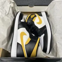 Nike Air Jordan 1 Mid White/Pollen-Black