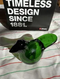 最終値下げiittala Scope別注 シエッポ グリーン×ブラウン（布箱付）