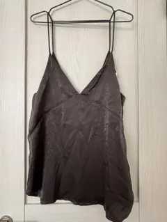JEANASSIS ダークグレー キャミソール