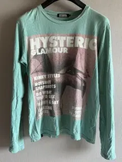 人気希少色HYSTERIC GLAMOUR S ミントグリーンロンT