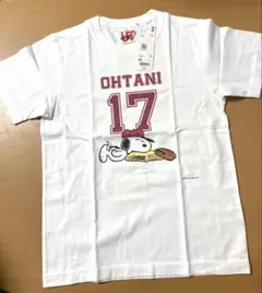 UNIQLO OHTANI 17 スヌーピー Tシャツ XS