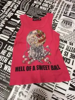 ヒステリックミニ★SWEET BALLタンク ノースリ HYS ヒスミニ ★