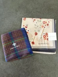 NINA RICCI & TOMMY FREDRICK ハンカチセット