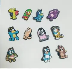 Bluey ブルーイ ジビッツ クロックス 11個のサムネイル