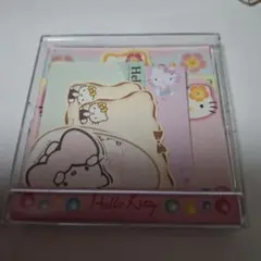 Hello Kitty メモ用紙セット クリアケース入り
