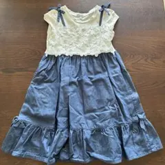 anyfam 120 花柄 ワンピース 半袖