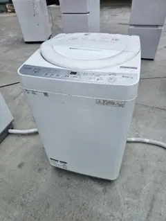 福岡限定】SHARP ES-G7E5-KW 洗濯機 7.0kg 3ヶ月保証 - メルカリ