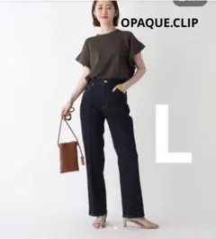 オペークドットクリップ デニムパンツ 40 L