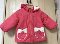 ベビー✿フード付きジャンパーコート 90cm ピンク