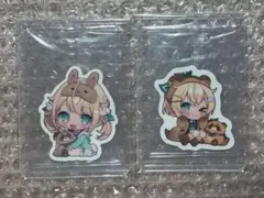 ホロライブ 風真いろは ステッカー 2種