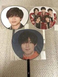 King & Prince うちわ　永瀬廉と集合