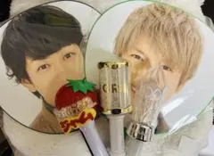 関ジャニグッズ ペンライト うちわ セット（スーパーエイト）（関ジャニ）