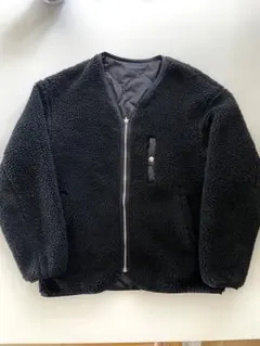 by リバーシブル ボア/キルティング ジャケット