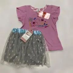 SKAPE サマーTシャツとチュチュスカートセット 100cm