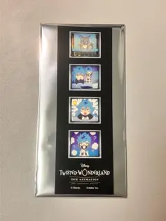 ツイステ展　4コマステッカー コレクション　イグニハイド　イデア　オルト
