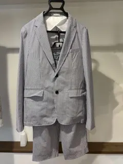 ZARA ストライプ テーラードジャケット セットアップのサムネイル