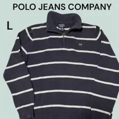 POLO JEANS COMPANYポロジーンズカンパニー ストライプセーターL