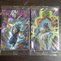 ドラゴンボール 海外限定 ベジット ゴジータブルー 公式品 スリーブ 65