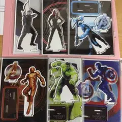 アベンジャーズ アクリルスタンド 6体セット