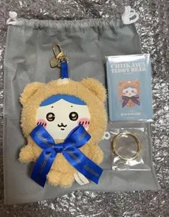 ちいかわ Kiramekko Teddy Bear ハチワレ