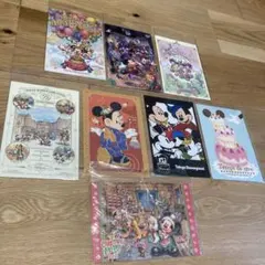 【未使用品】ディズニーリゾート　ポストカード  8枚セット