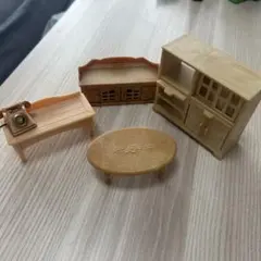 シルバニアファミリー等　ミニチュア　家具セット　5点