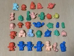 スーパーマリオブラザーズ　消しゴムフィギュアセット　当時物