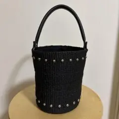 ユナイテッドアローズ　スタッズかごバッグ