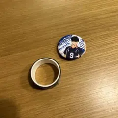 くら寿司　ハイキュー　缶バッチ　マスキングテープ