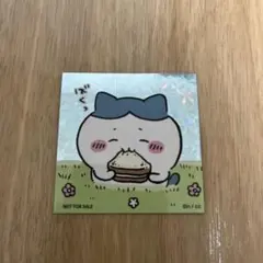 ちいかわらんど　ノベルティ　ハチワレ　シール　札幌