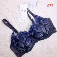 E75 トリンプ　天使のブラ魔法のハリ感　ブラジャー