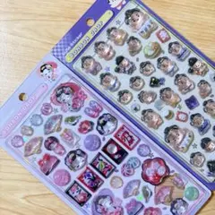 正規品】和柄 ボンボンドロップシール 舞妓さん お相撲さん 2種セット