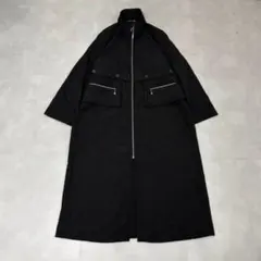 1990s YASUSHI DOI ジップデザインロングコート - メルカリ