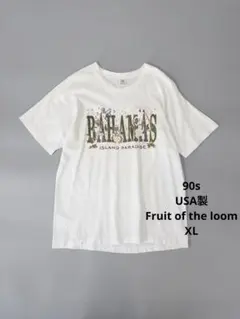 y526 USA製【FRUIT OF THE LOOM】プリントTシャツ【L】 - メルカリ
