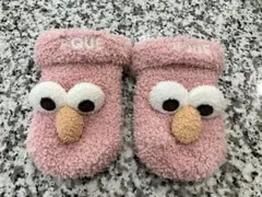 ジェラートピケ　エルモベビー靴下