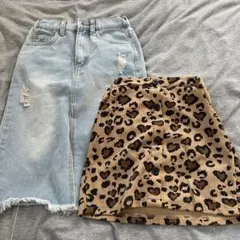 【キッズ】スカート　2点セット　まとめ売り