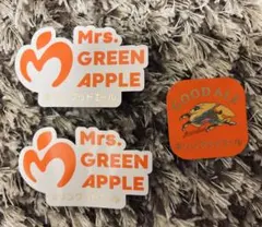 Mrs. GREEN APPLE & GOODALE ステッカーセット