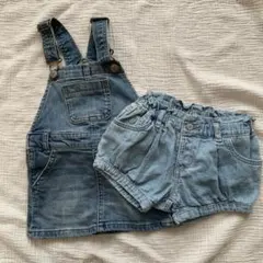 babyGAP ジャンパースカート ショートパンツ 80cm
