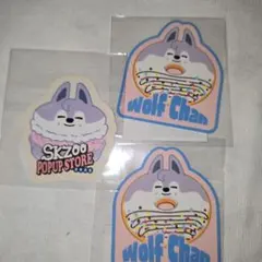 スキズ　オンラインくじ　ステッカー　バンチャン　Stray Kids