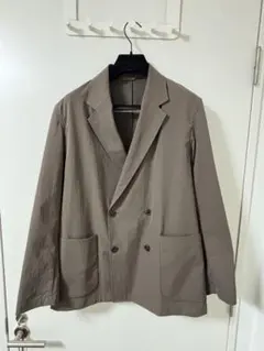 ÉDIFICE ダブルブレストジャケット ブラウン