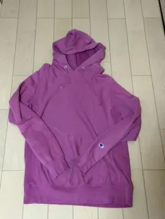 Champion パーカー ピンク