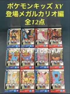 バンダイ ポケモンキッズ XY 登場メガルカリオ編 全12点 フィギュア廃盤食玩