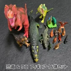 恐竜 & ワニ フィギュア