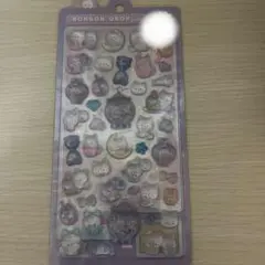 ボンボンドロップシール クーリア ナイトミャウ ねこ