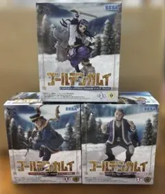 【ゴールデンカムイ】 XrossLink フィギュア ✨3種セット✨