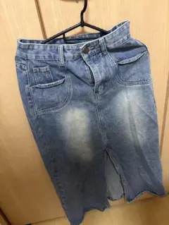 デニムタイトスカート Mサイズ 膝丈